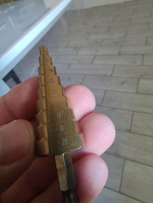 Set spirale burghiu conic