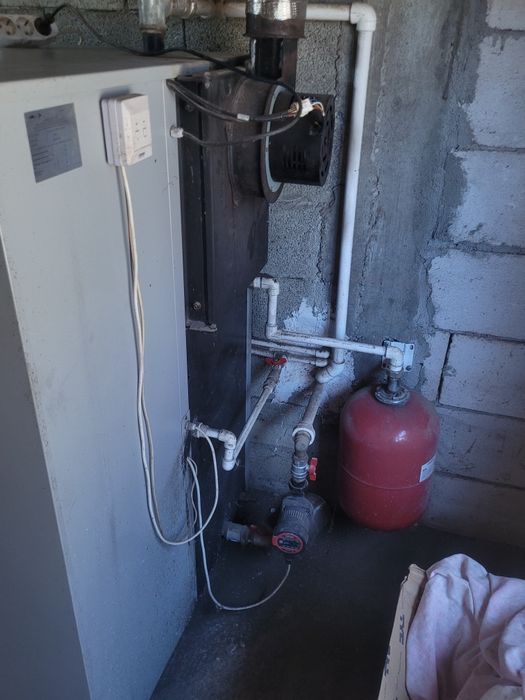 Centrala peleti sau lemne  combo Abc  de 40 kw