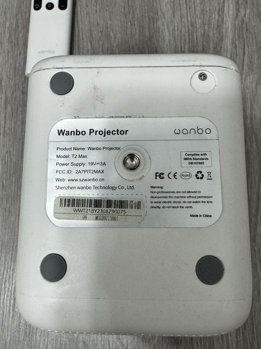 Проектор wanbo t2 max в хорошем состоянии