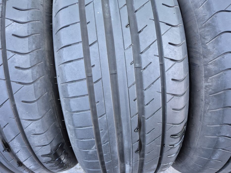 4бр летни гуми дънлоп 235-55-17/ 2024/ 6.5мм грайфер/