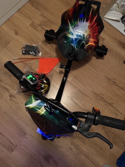 Tricicletă electrică drift cu bluetooth pentru copii