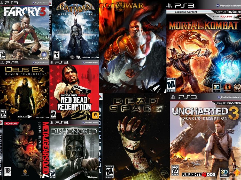 Проштвка, ps3 игры