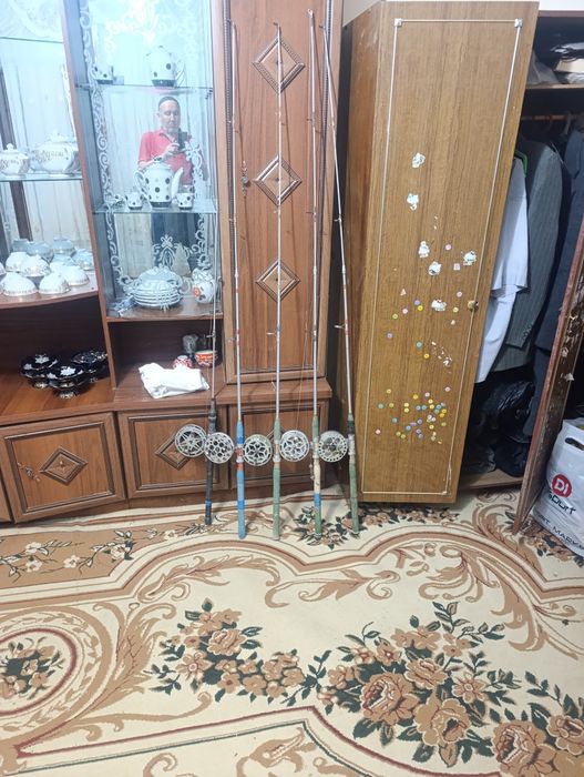 Спиннинги СССР с Киевской катушкой