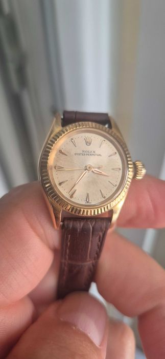Rolex vintage винтидж 18 карата жълто злато