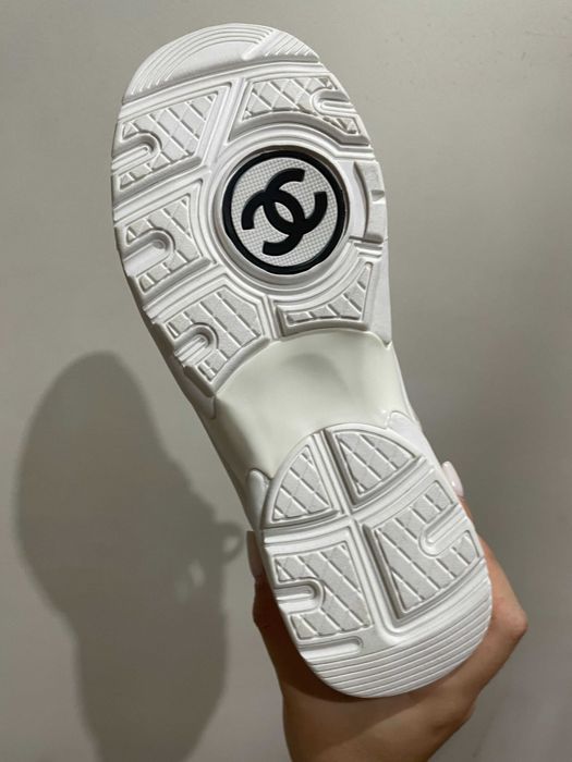 Кецове Chanel White Clear PVC