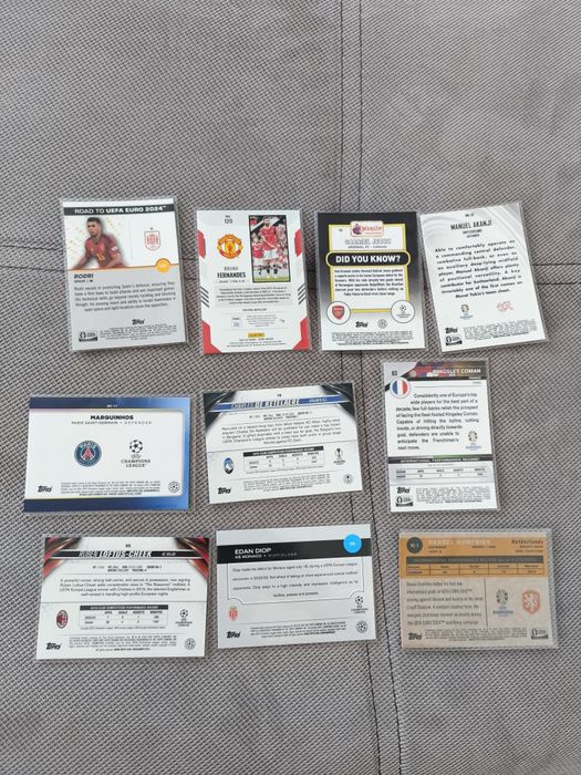 Футболни картички на Topps, Panini
