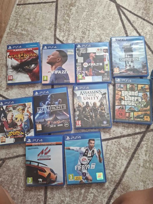 Продавам игри за PS 4