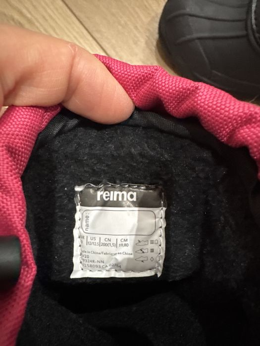 Ботинки для зимы девочковые Reima