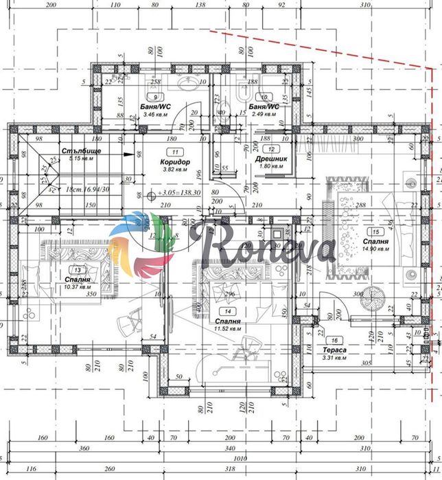 Къща в Варна-м-т Траката площ 138 цена 289000