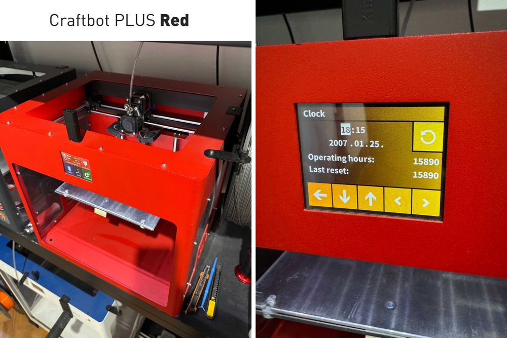 Vand Imprimanta 3D | Craftbot Plus | Core XY