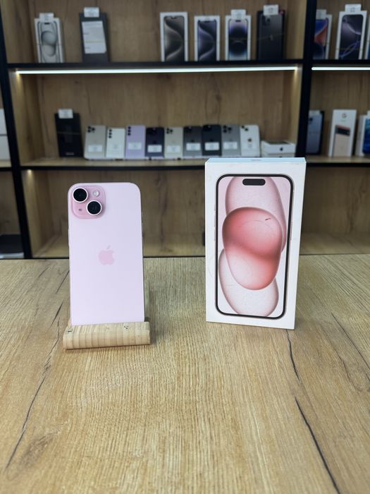 Телефон Iphone 15 128 gb 89% pink