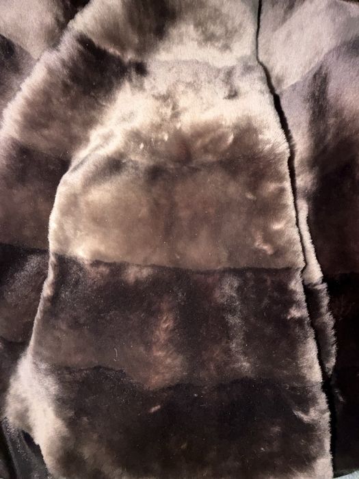 Шуба натуральный мутон