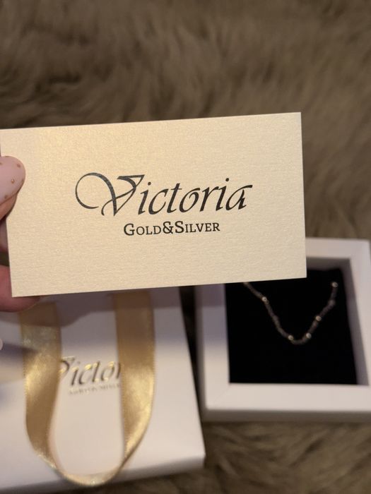 Сребърна гривна Victoria gold&silver