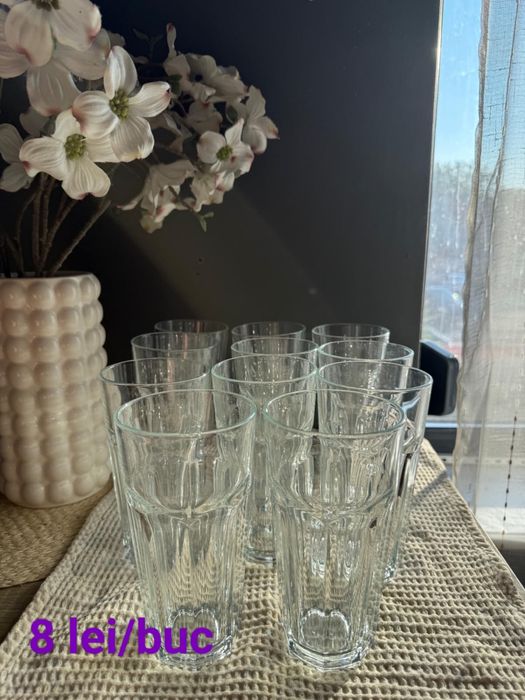 Set de pahare (coca cola , Highball/Long Drink,whisky….)