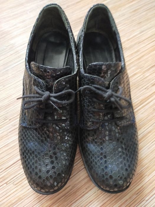 Ботинки женские кожа