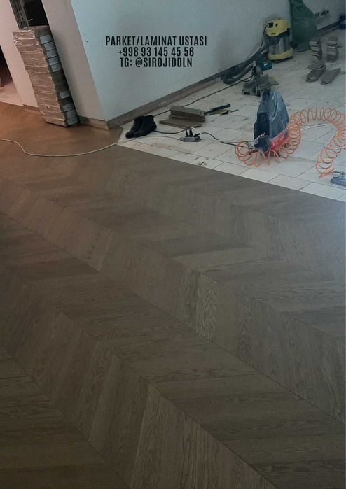 Parket, laminat terish xizmati