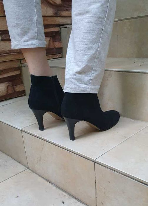 Боти - естествен велур - като нови