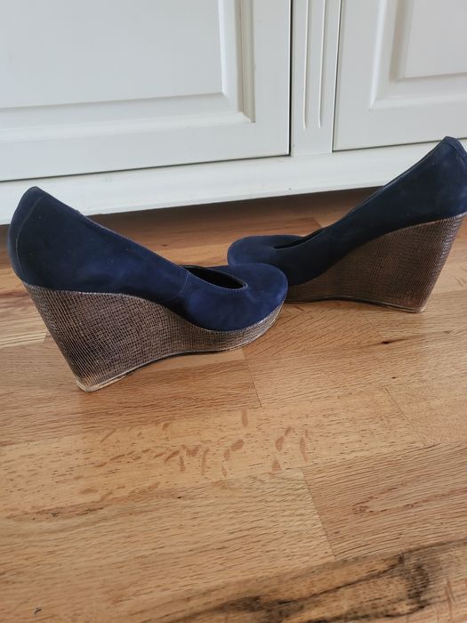 Pantofi platforma piele 39