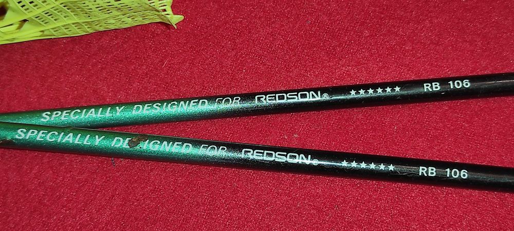 2 rachete palete badminton  de colectie REDSON RB 106  200 ron