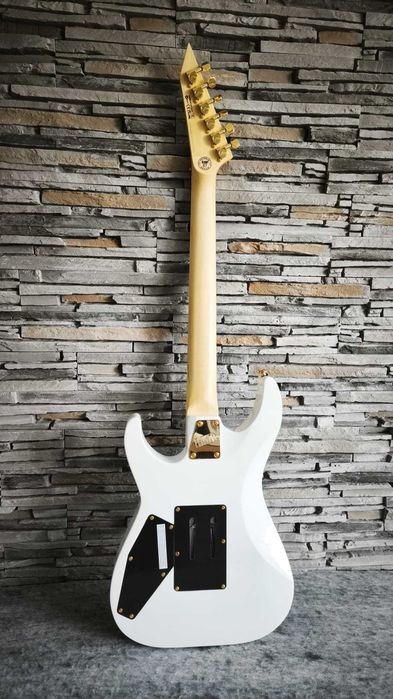 Chitară electrică ESP LTD Mirage Deluxe ’87 Snow White - Korea - Floyd Rose - Seymour Duncan - NOUĂ - GARANȚIE!