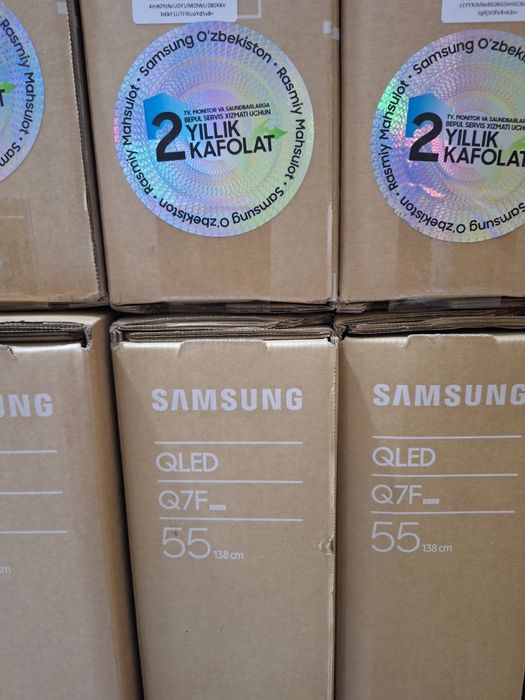 Телевизор QLED Samsung QE-55Q7F 55" (2025) Вьетнам 2 goda garantiya