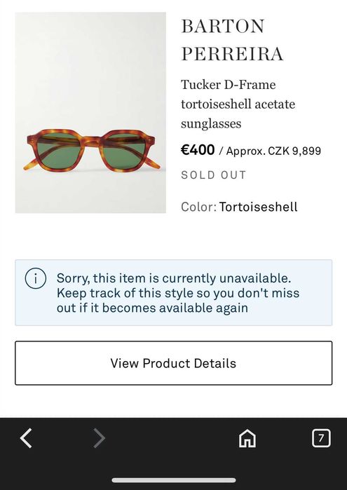 Barton Perreira polarized ochelari de soare, japan, retail 400 euro