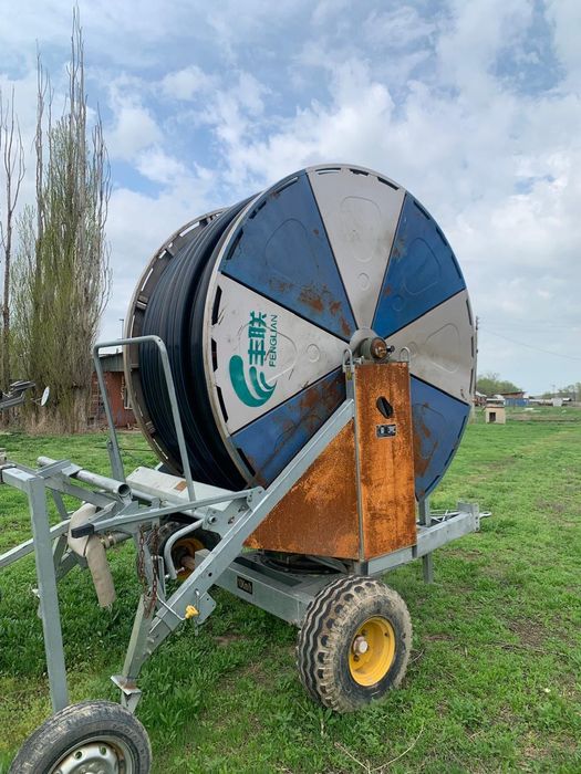 Дождевалка барабанного типа