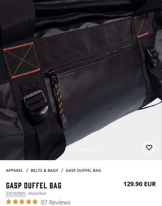 GASP - Duffel Bag - Фитнес сак