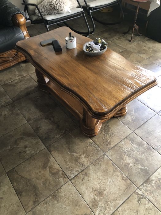 Set canapea din piele naturală