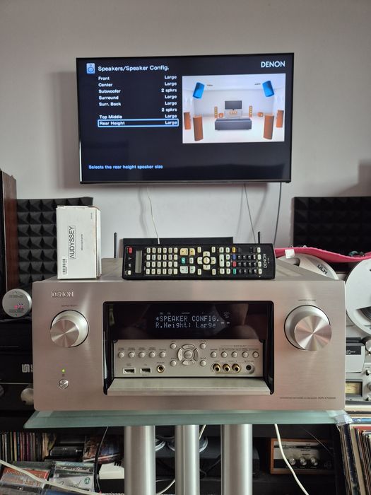 Denon AVR X7200W Top Flagship Receiver Dolby Atmos Bluetooth HDMI Arc ...