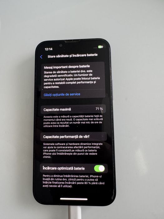 Iphone 13 mini, 71% sanatate, stare estetica perfecta