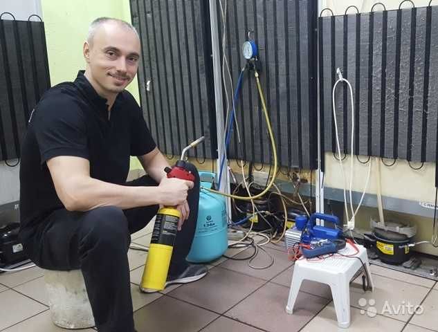 Ремонт холодильника на дому с гарантией, Remont xolodilnik