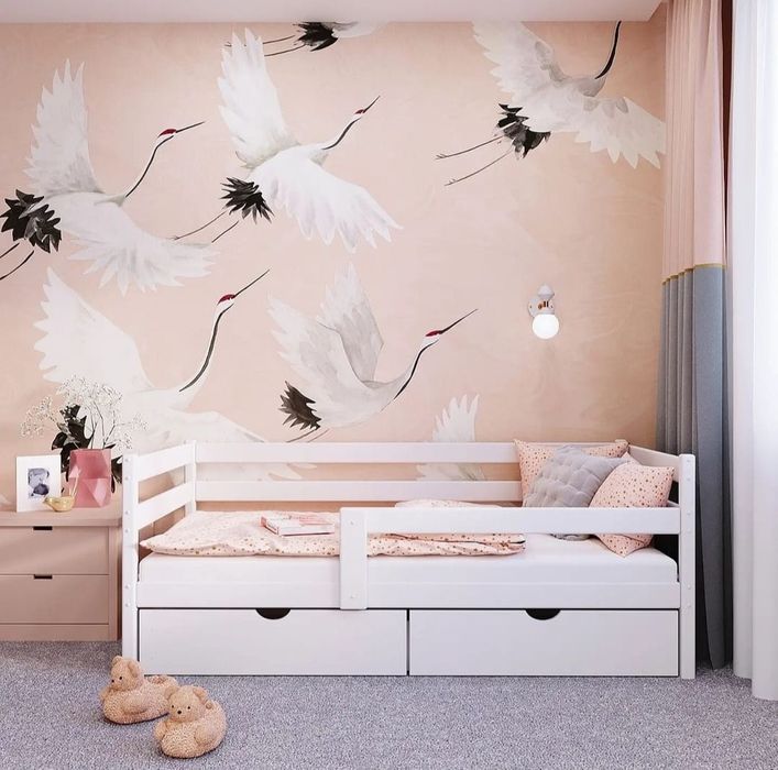 Кровать массив березы