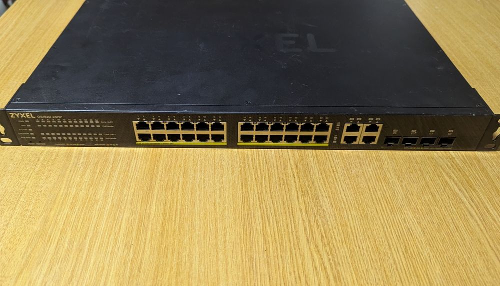 Switch ZYXEL GS192024HPV2 24-PORT POE