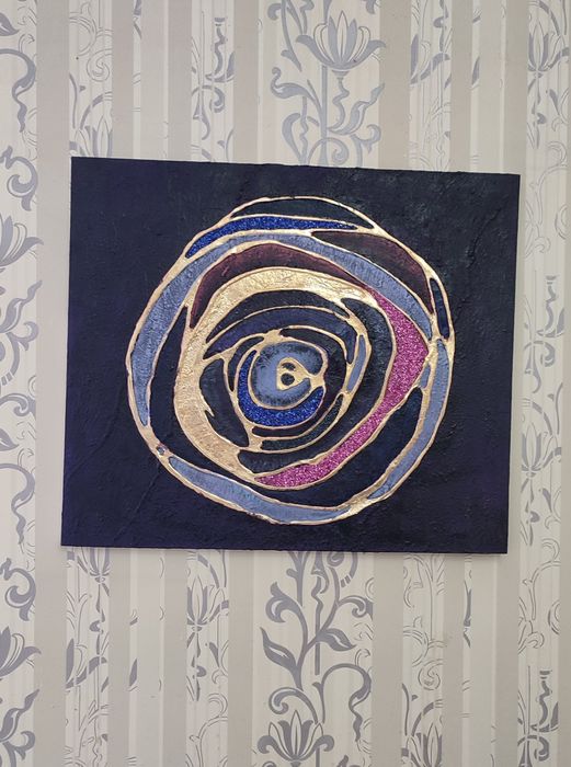 Картина 3d 60*70 ручной работы.