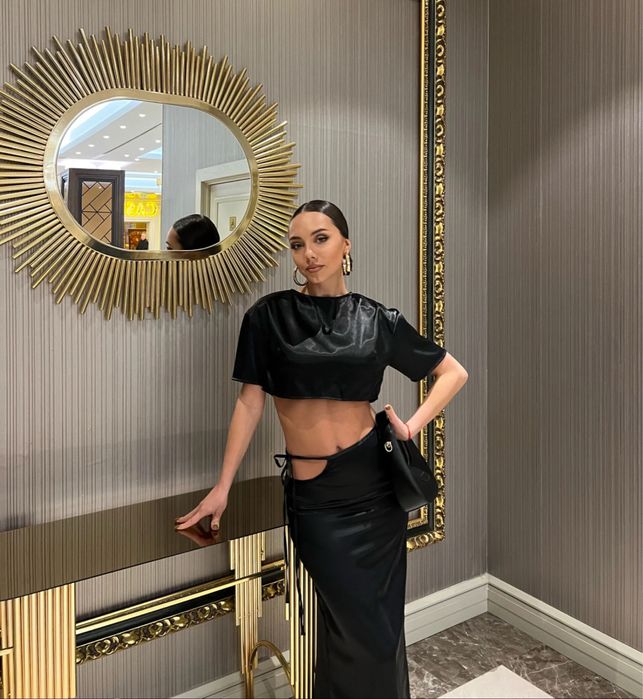 Сатенен сет LM FLOWERS