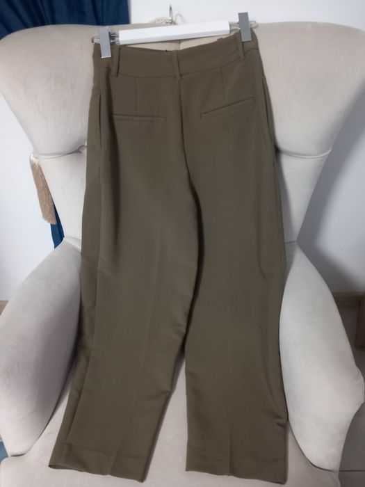Pantaloni balon Zara maro ciocolatiu măsură XS noi ch eticheta