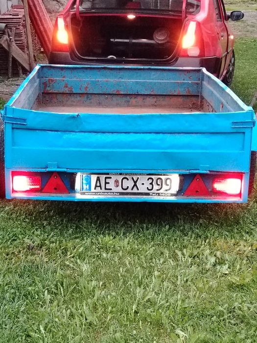 Remorca auto din tablă L190/130 fără acte