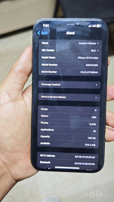 iPhone 12 promax. 128gb