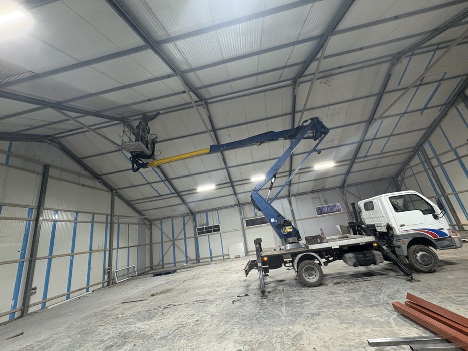 Nacela,autoplatforma ridicare,(nu excavator, macara 17m inchiriere