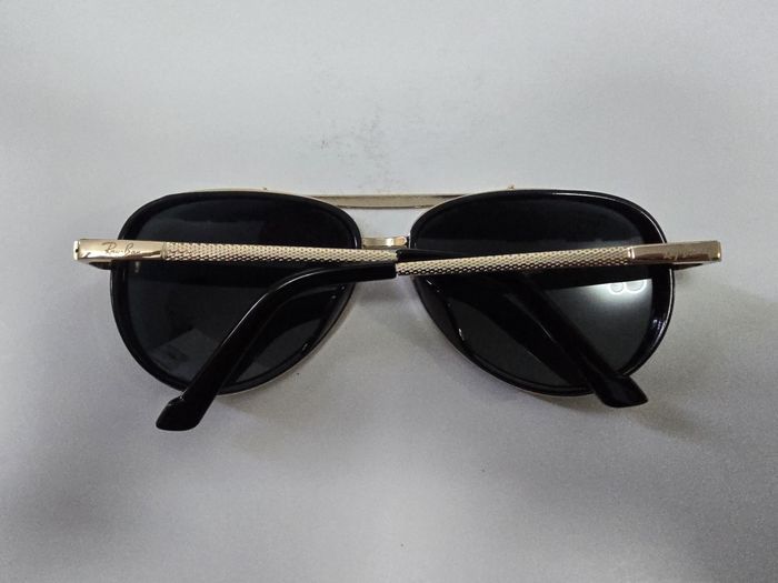Ochelari de soare Rayban RB4414, rama aurie, lentila sticla, neagra, noi
