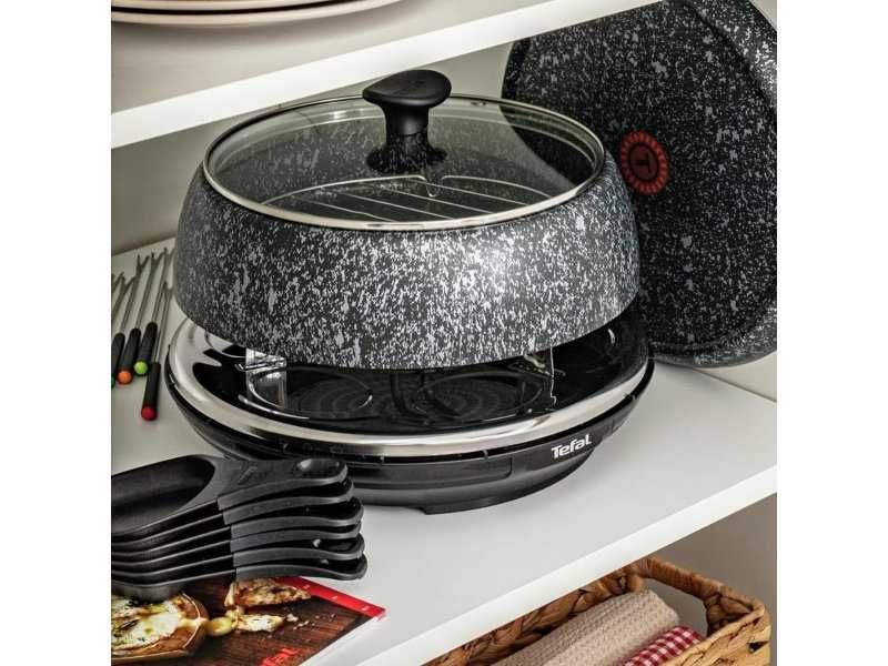 Раклет Грил с Незалепващо Покритие 6 в 1 Tefal Cheese N'Co RE12C8 850W