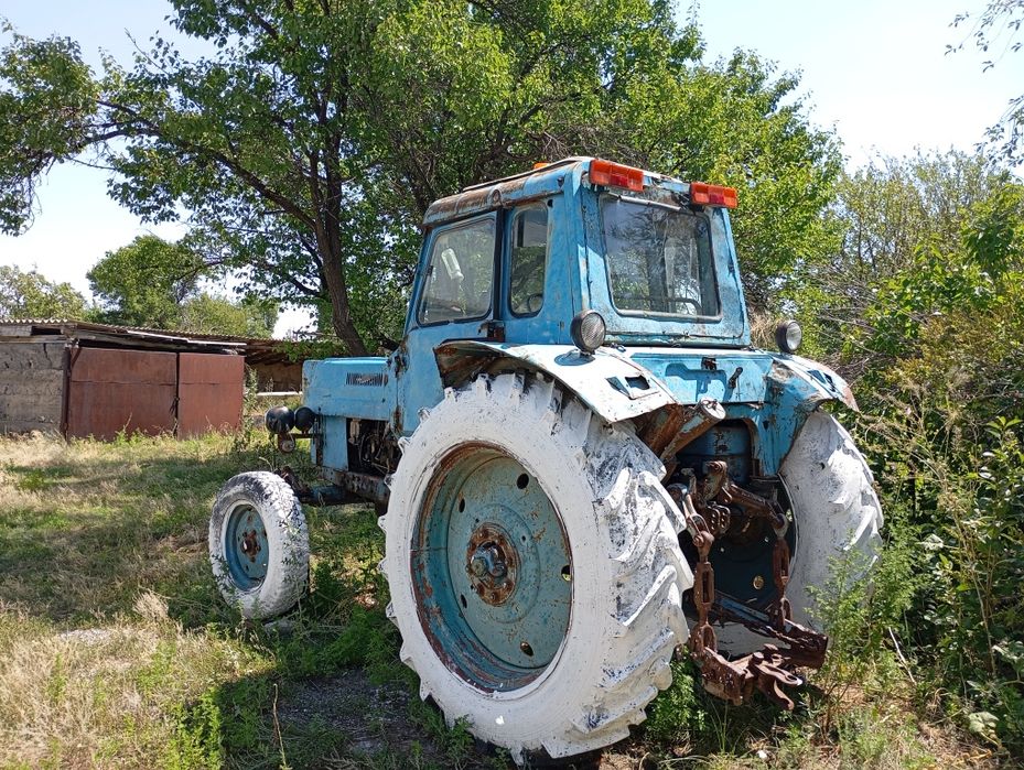 Трактор косилка прицеп тырма бу