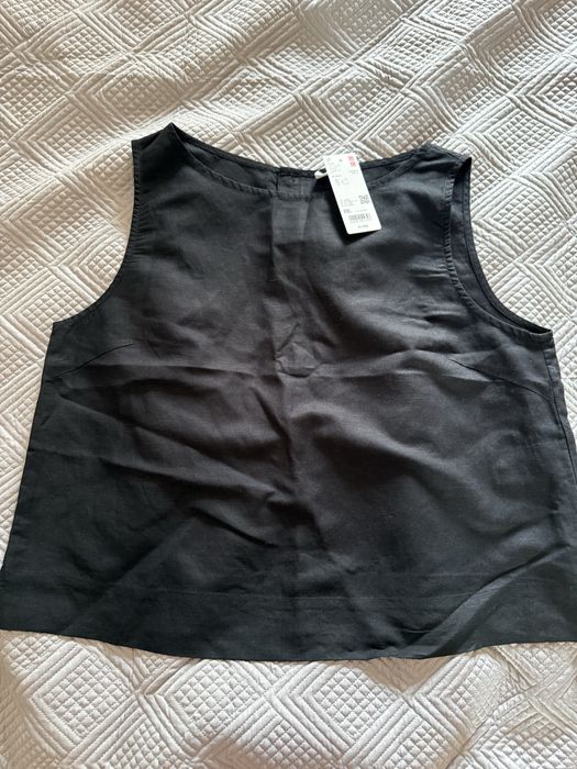 Uniqlo топ лён оригинал