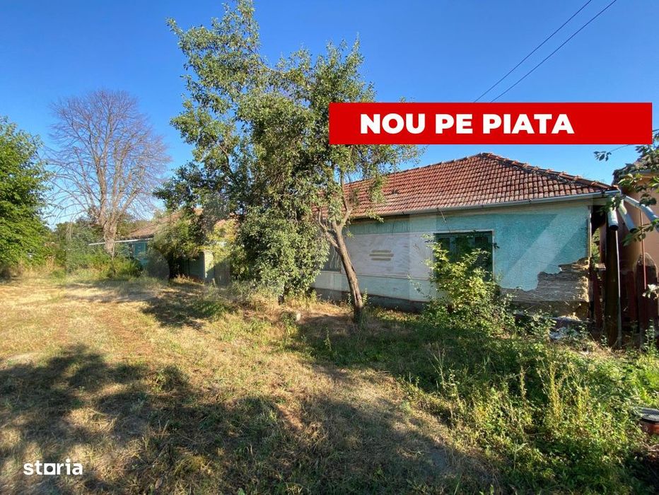 Casa cu teren 2104mp front de 20m Dragsina Timis