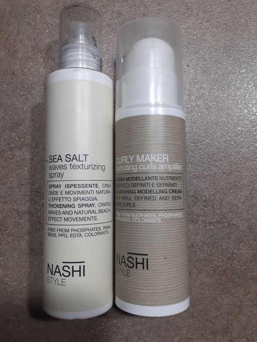 Nashi argan Șea salt și Curly maker