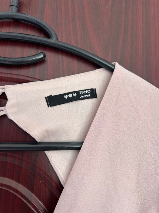 Официална розова рокля