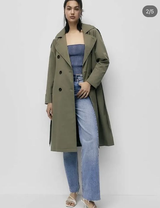 Pull bear шлифер тънък