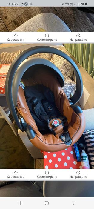 Бебешка количка мима хари/mima xary