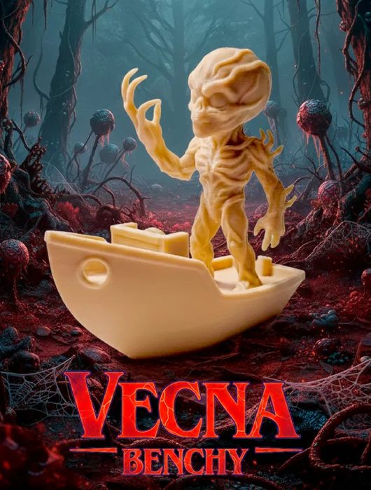 Bărcuță cu caracter Vecna din stranger things